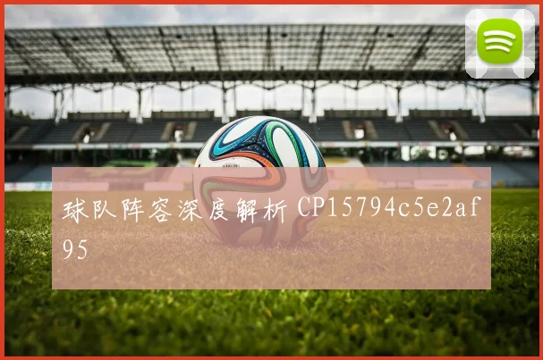 球队阵容深度解析 CP15794c5e2af95